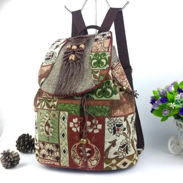 Bohemian backpack