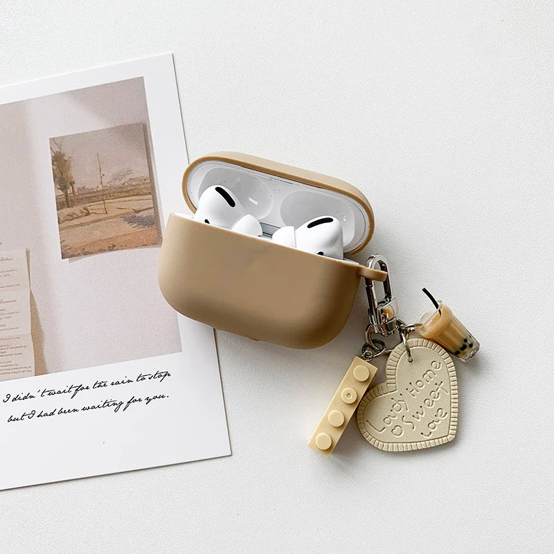 Coffee Keychain and Earphone Case