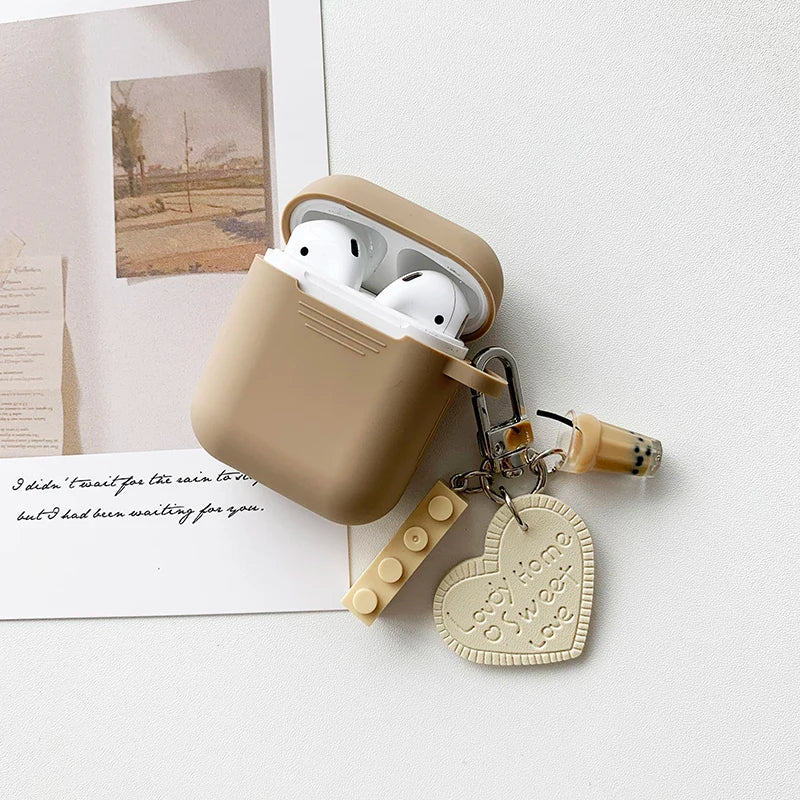 Coffee Keychain and Earphone Case