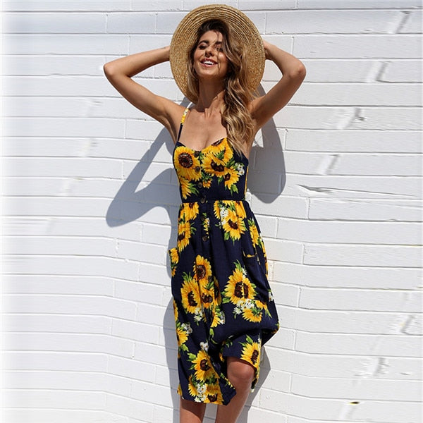 Button-Up Sundress