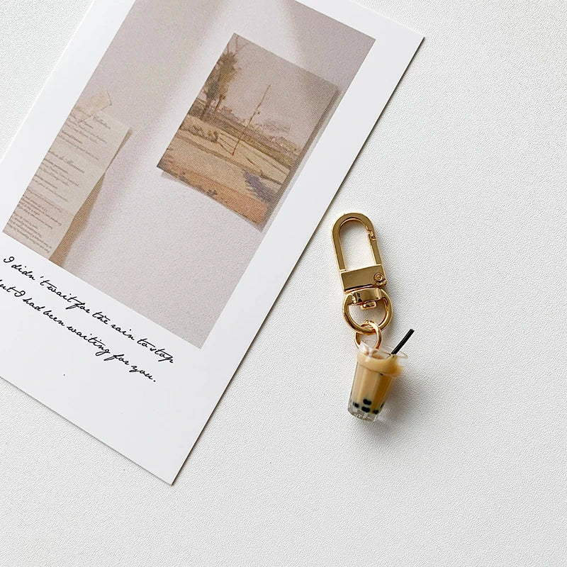 Coffee Keychain and Earphone Case
