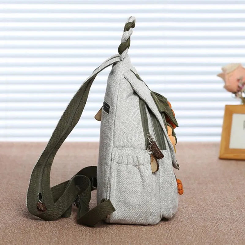 Ethnic Floral Backpack