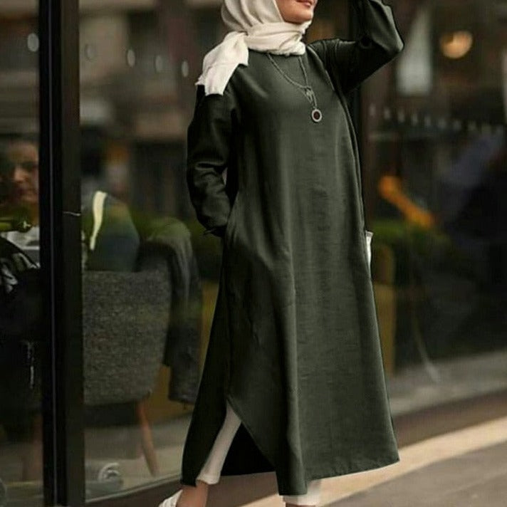 Abaya Midi Dress