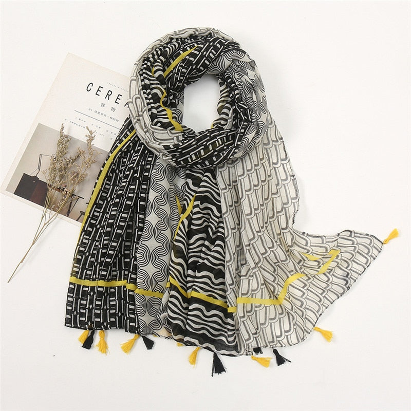Tri-Shade Scarf