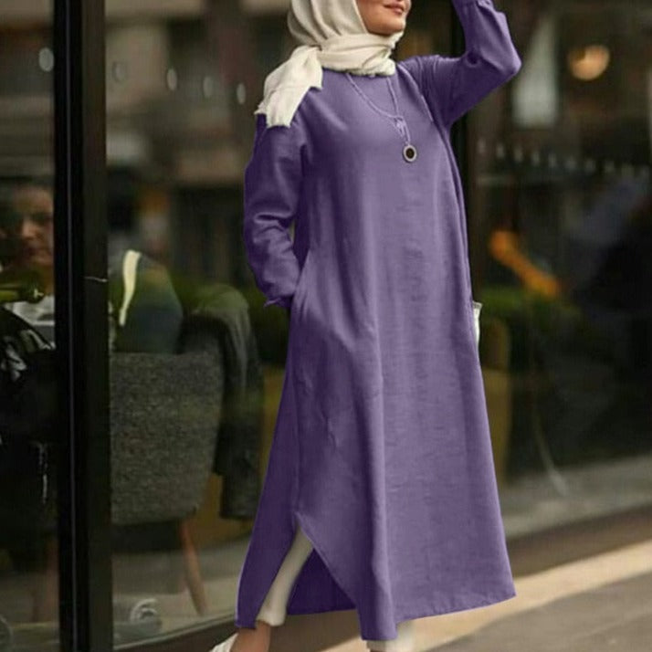 Abaya Midi Dress