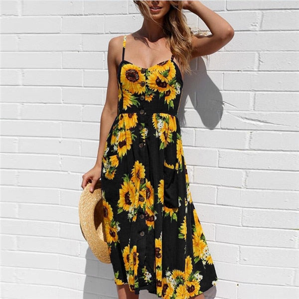 Button-Up Sundress