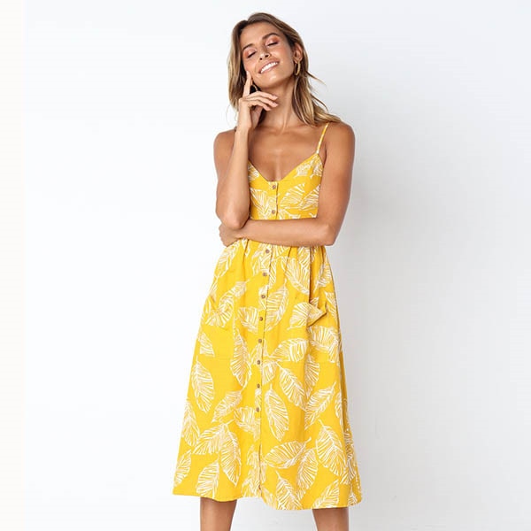 Button-Up Sundress