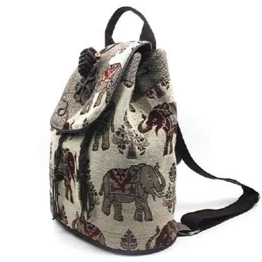 Bohemian backpack