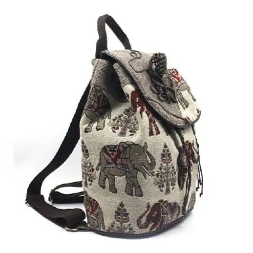 Bohemian backpack