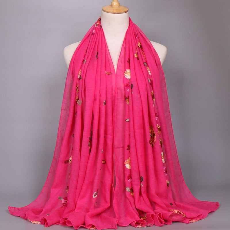 Floral Pashmina Scarf