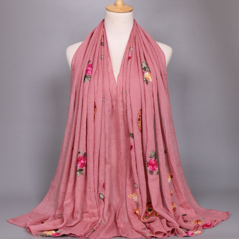 Floral Pashmina Scarf