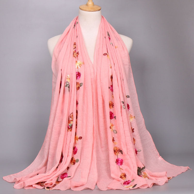 Floral Pashmina Scarf