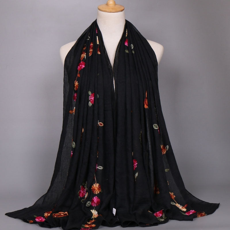 Floral Pashmina Scarf