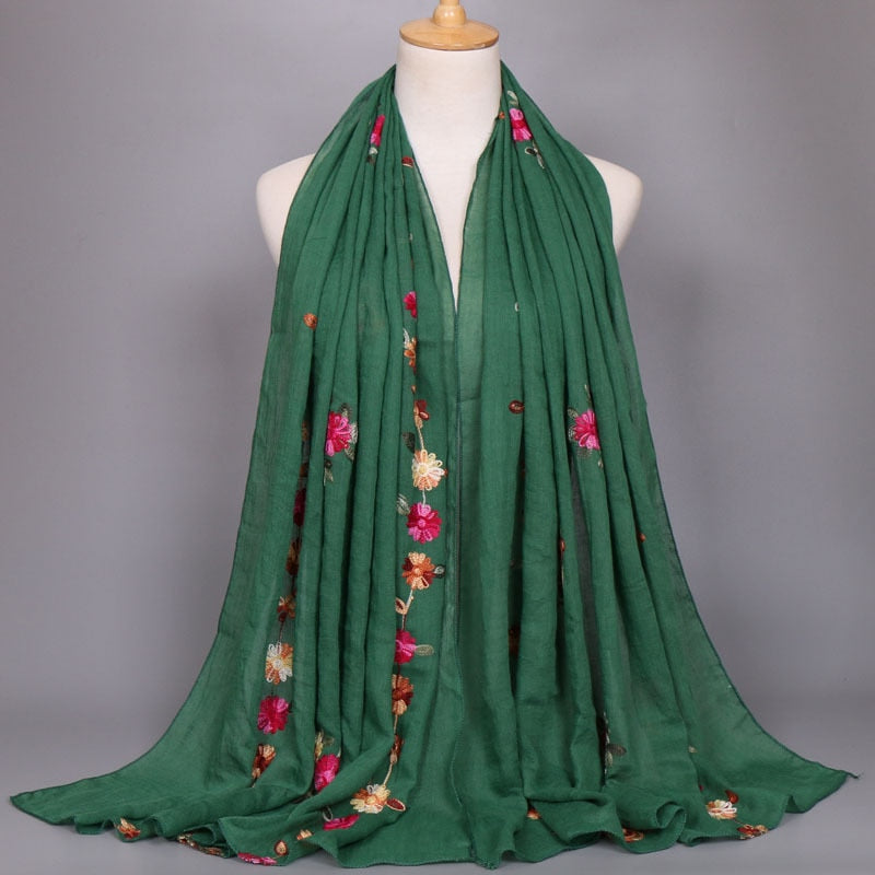 Floral Pashmina Scarf