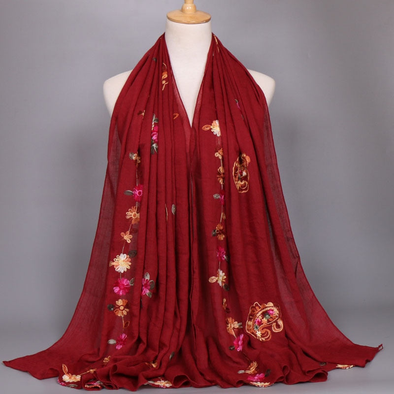 Floral Pashmina Scarf