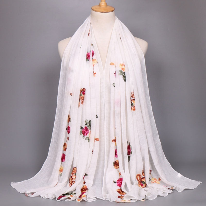 Floral Pashmina Scarf