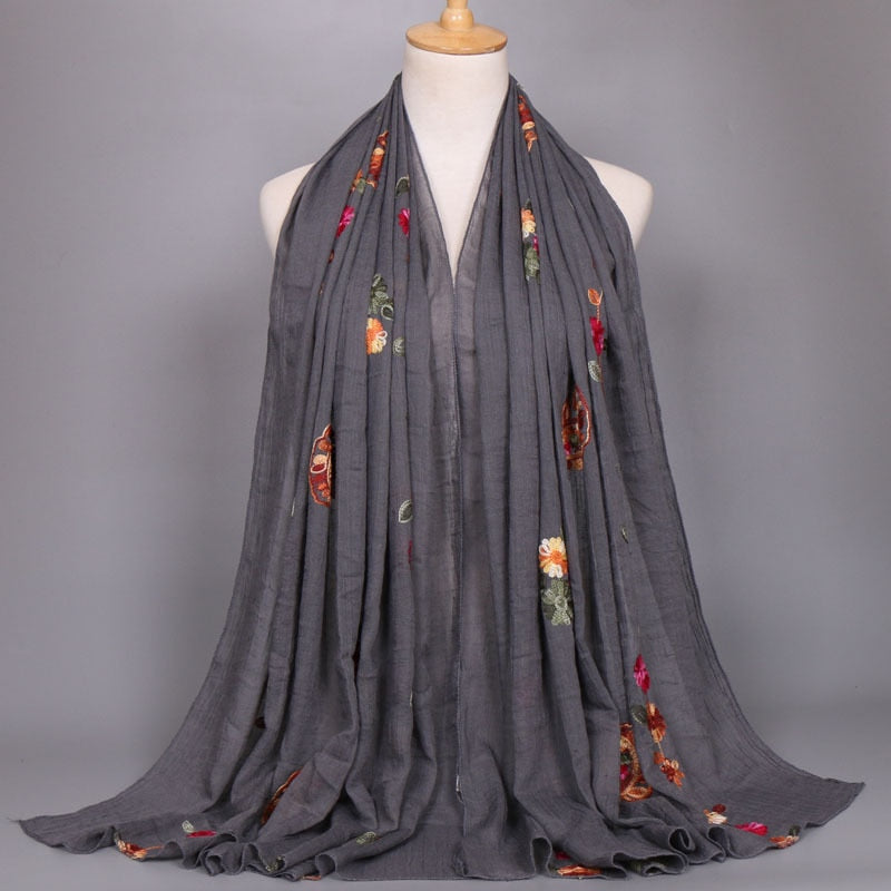 Floral Pashmina Scarf