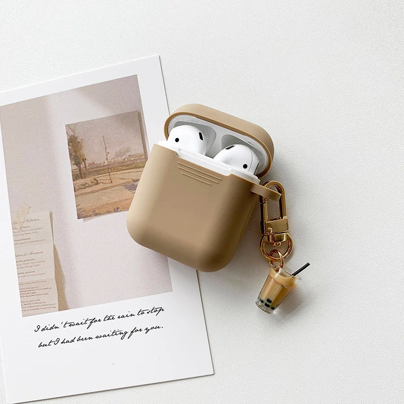 Coffee Keychain and Earphone Case