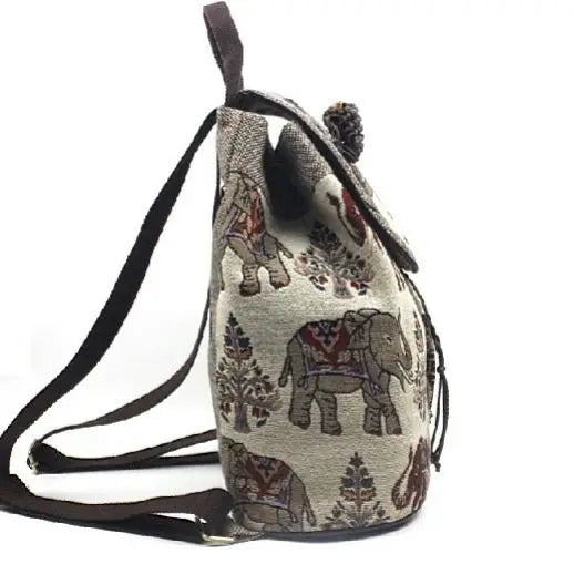Bohemian backpack