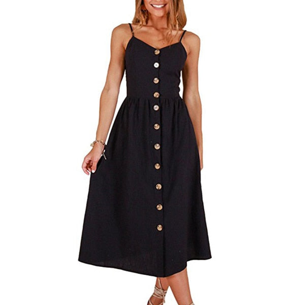 Button-Up Sundress