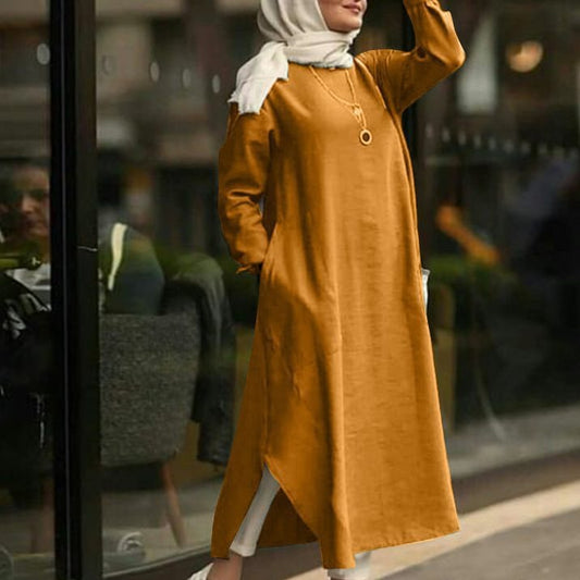 Abaya Midi Dress