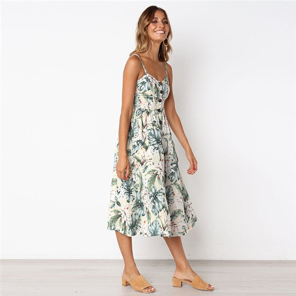 Button-Up Sundress