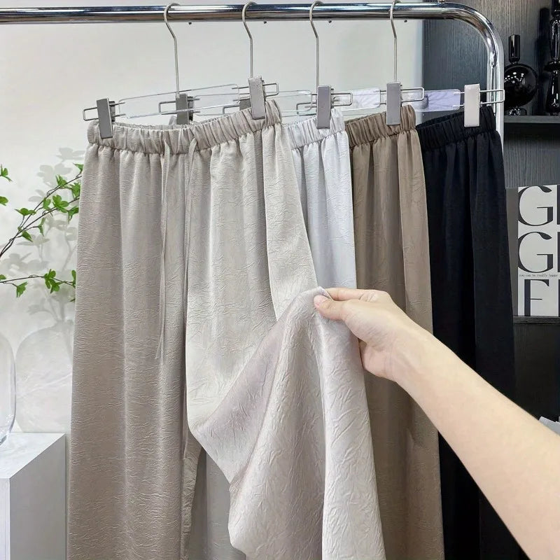 Silk Satin Women's Pants