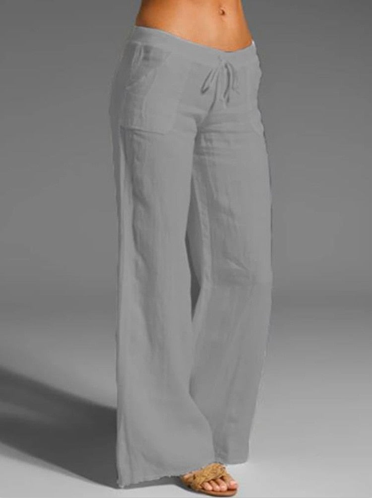 Relaxed Linen Pants