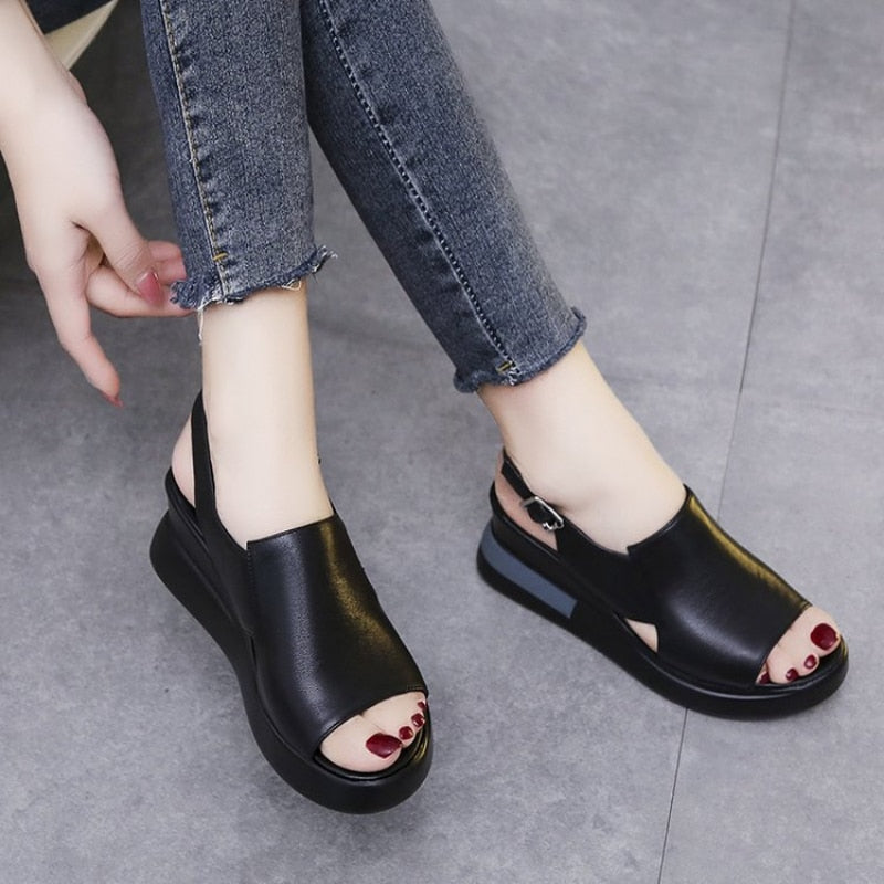 Fish Mouth Sandals