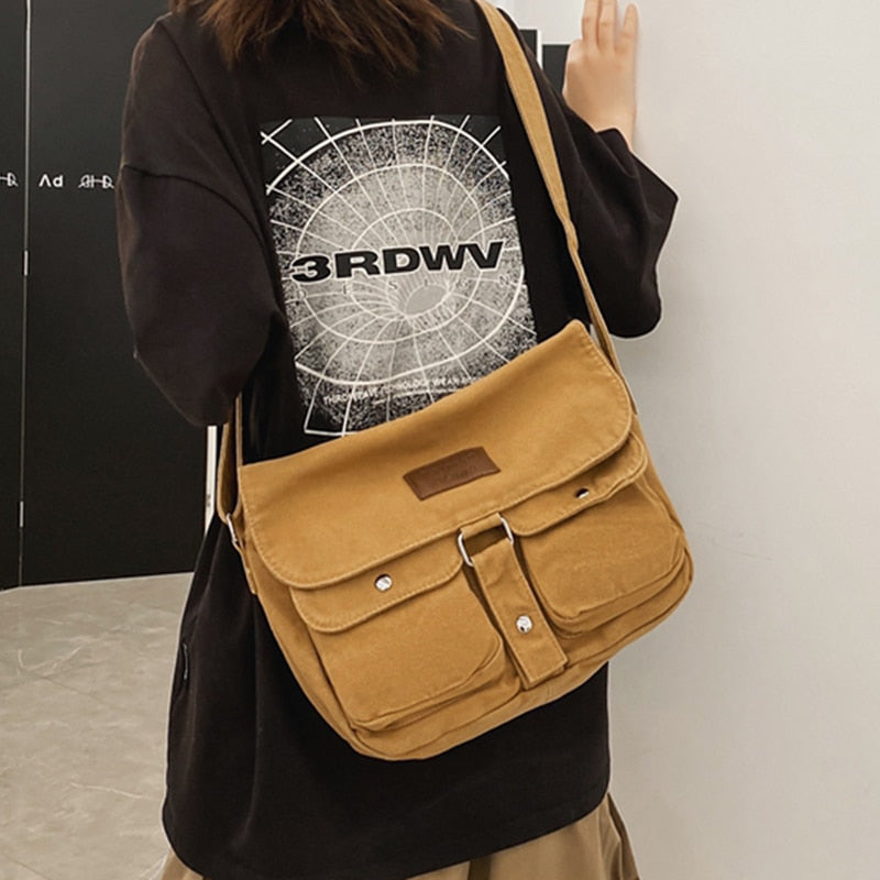 Canvas Shoulder Bag