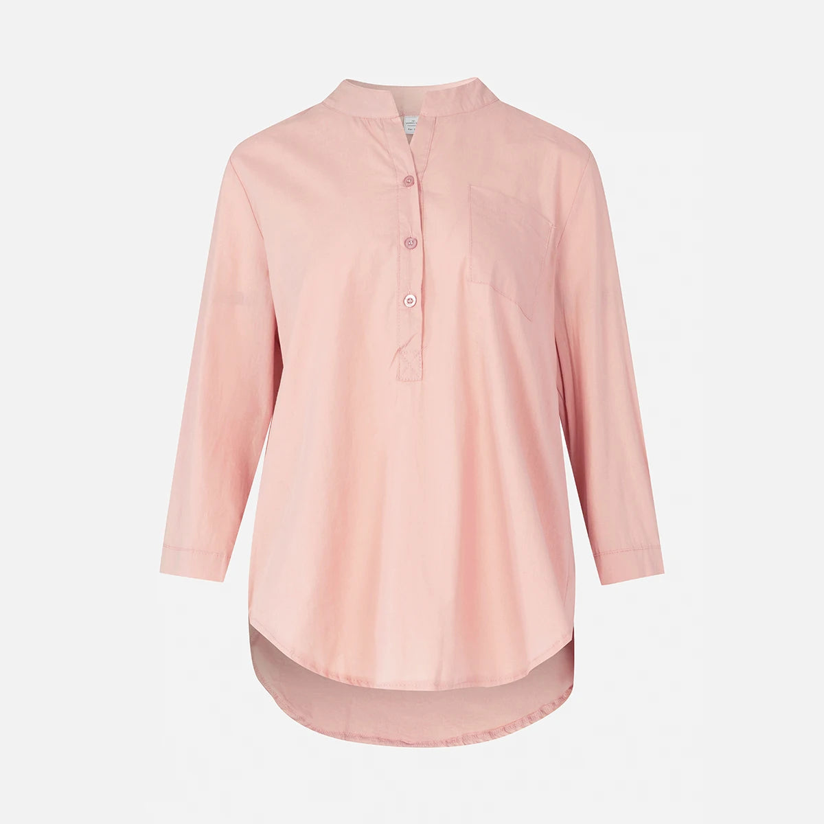 3/4 Sleeve Pullover Shirt