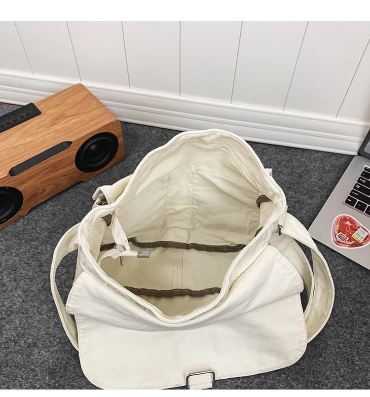 Canvas Shoulder Bag