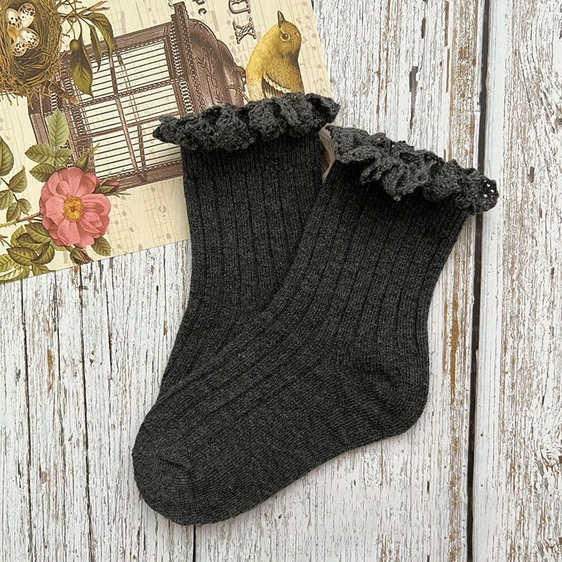 Frilly Children Socks