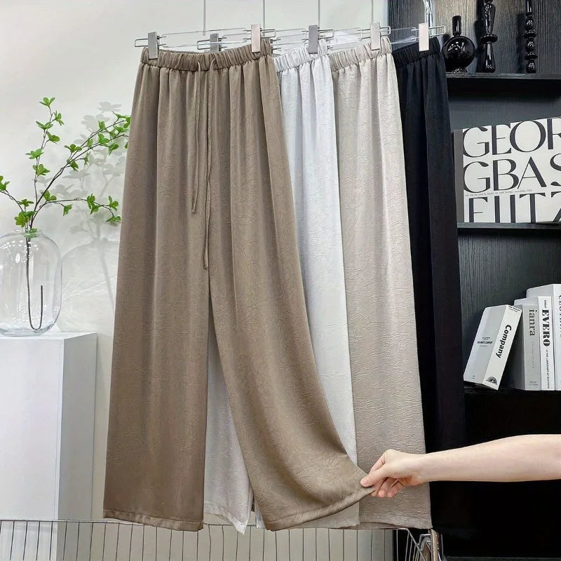 Silk Satin Women's Pants