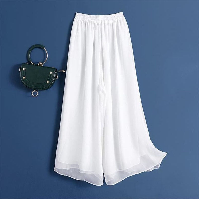 Chiffon Wide Leg Pants