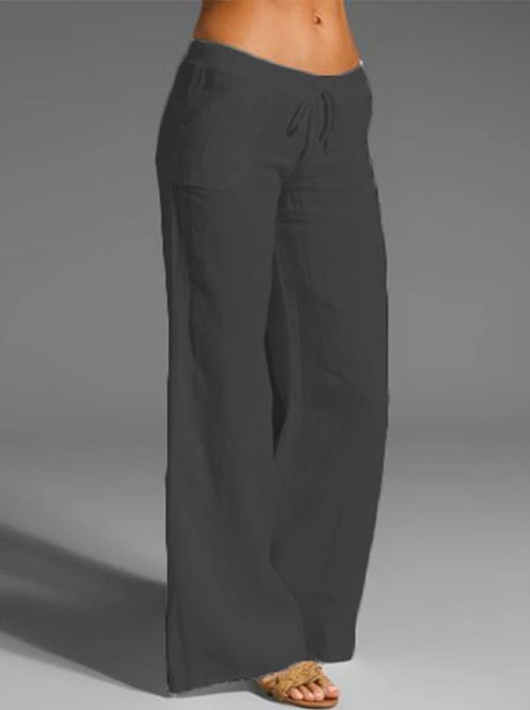 Relaxed Linen Pants