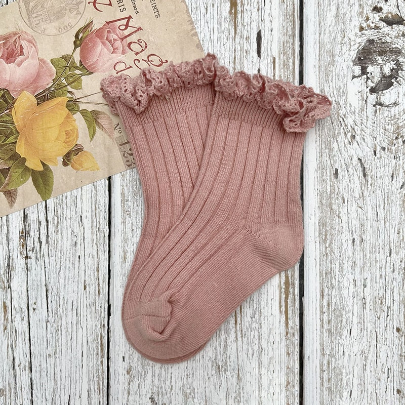 Frilly Children Socks