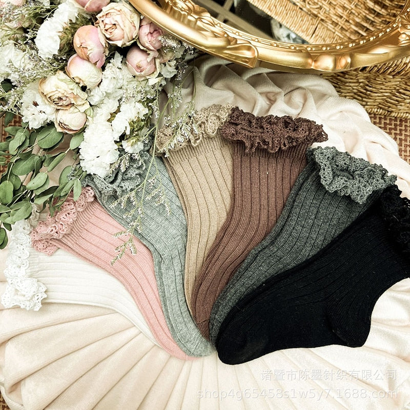 Frilly Children Socks