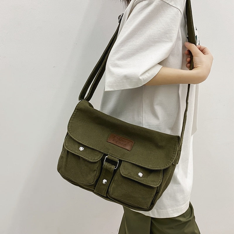 Canvas Shoulder Bag