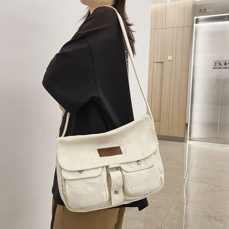 Canvas Shoulder Bag