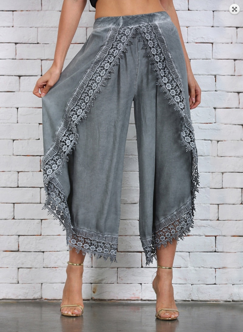 Lace Beach Trousers