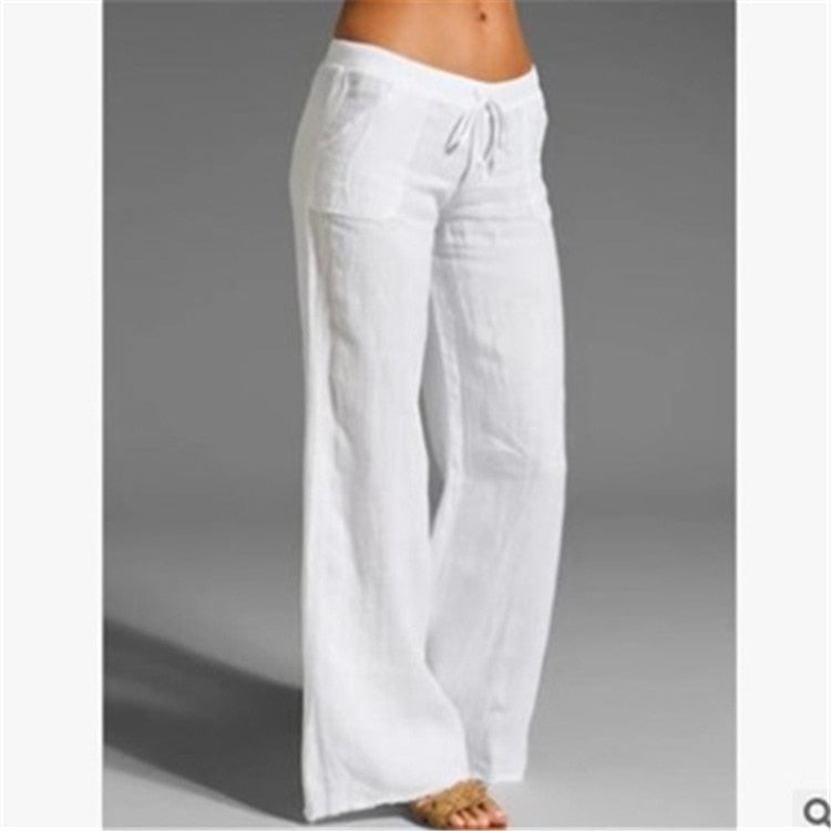 Relaxed Linen Pants