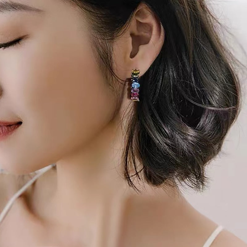 Elegant Crystal Earrings