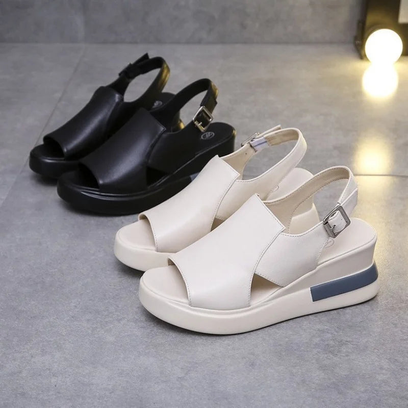 Trendy Fish Mouth Sandals