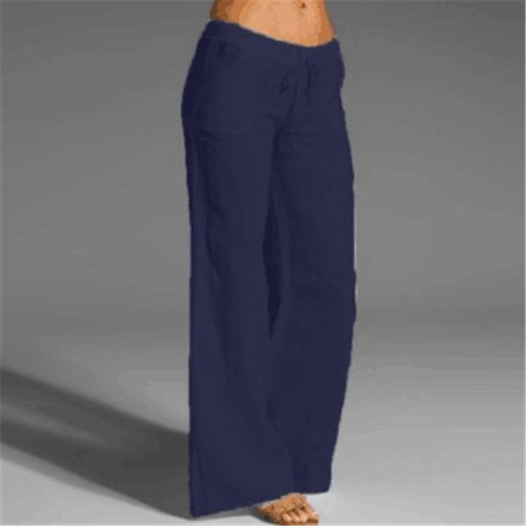 Relaxed Linen Pants
