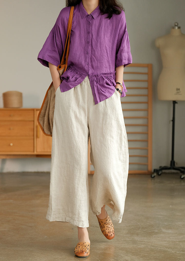 Loose Nine-point Trousers