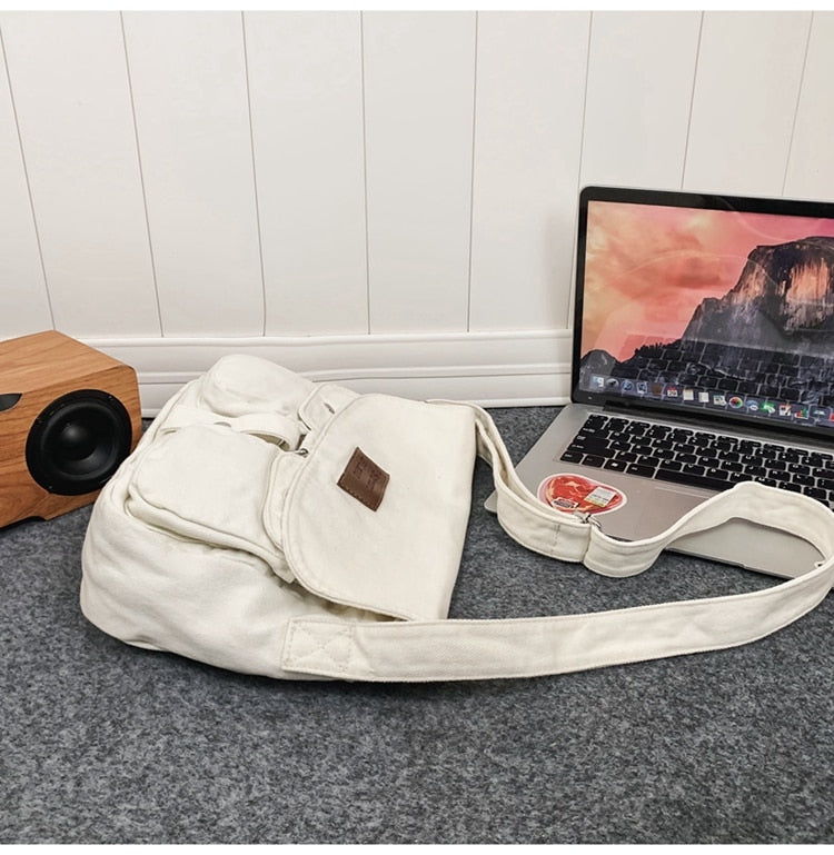Canvas Shoulder Bag