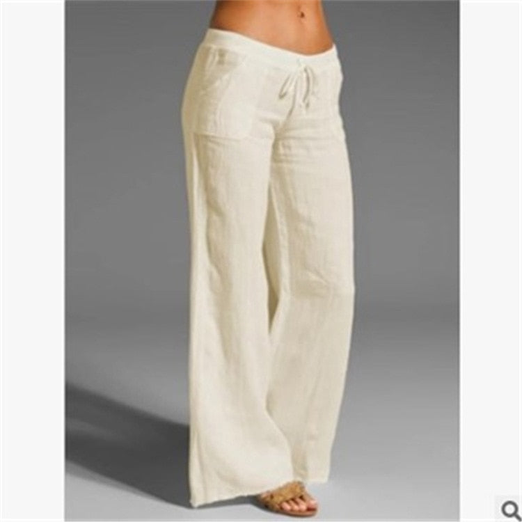 Relaxed Linen Pants