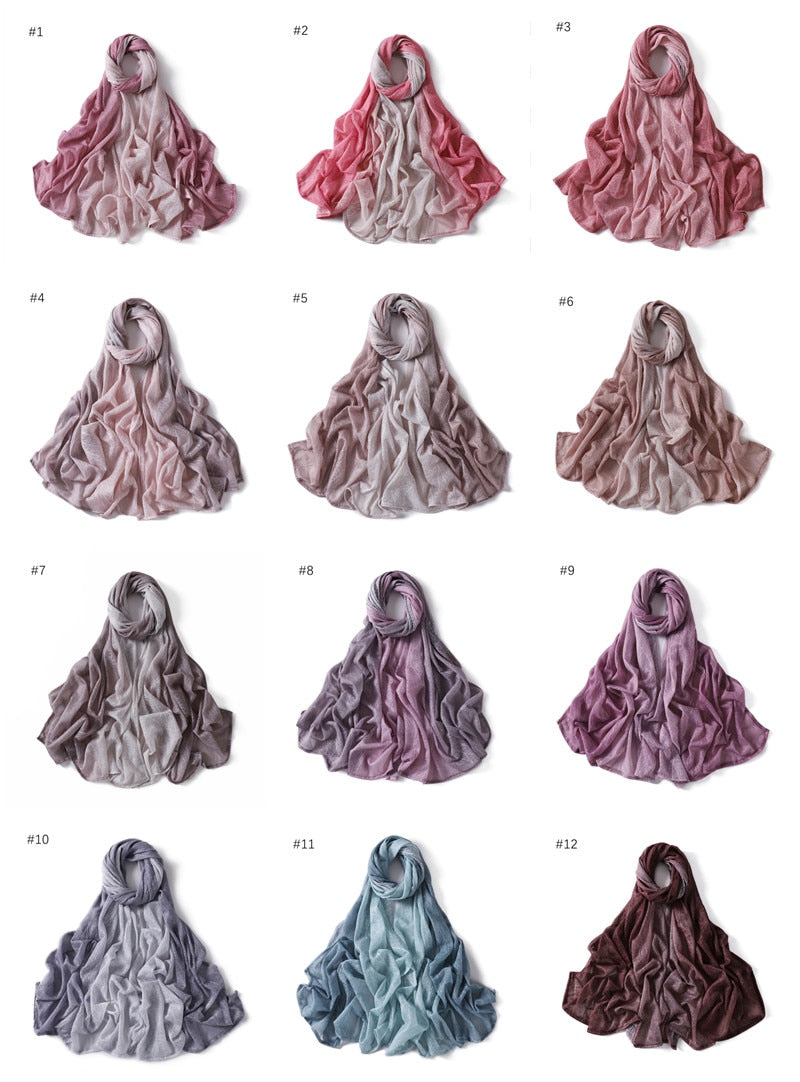 Ombre Lace Scarf