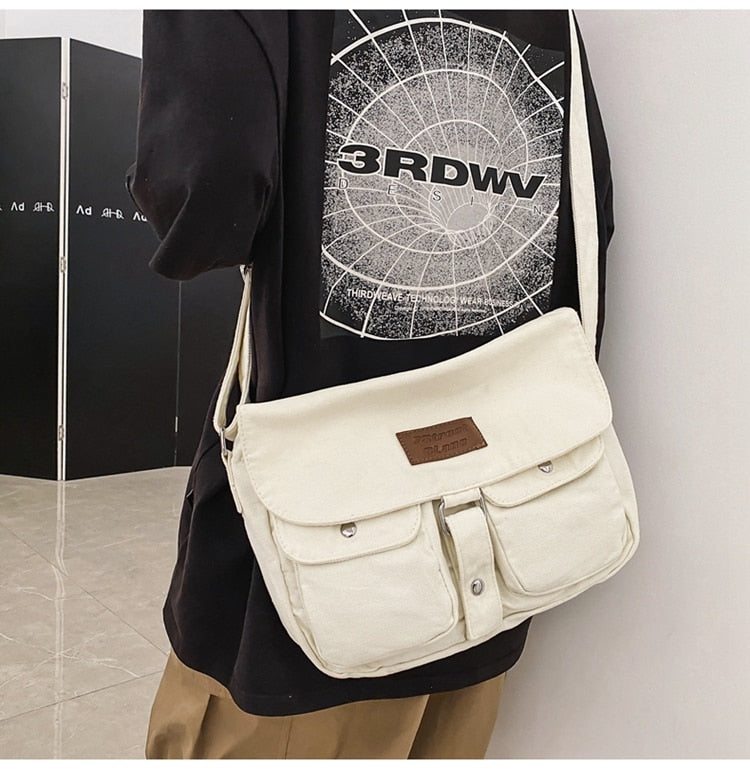 Canvas Shoulder Bag